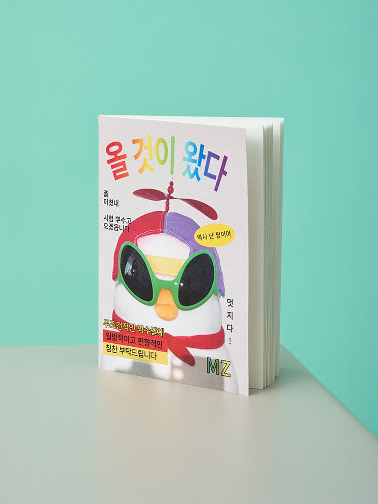 BEBE THE ORI OFFICE_ 후드베베 베베더오리 스쿨 미니 노트