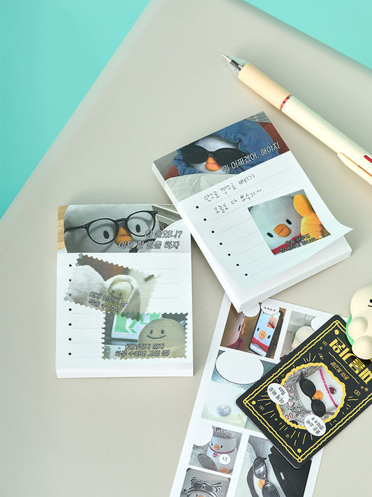 BEBE THE ORI OFFICE_ 베베더오리 스쿨 투두 리스트 메모지