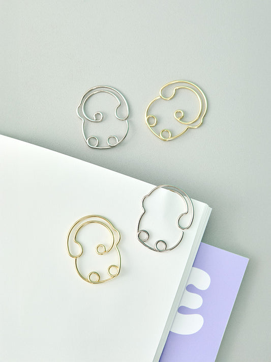 BEBE THE ORI OFFICE_ 단품 베베더오리 스쿨 클립 (5개입)