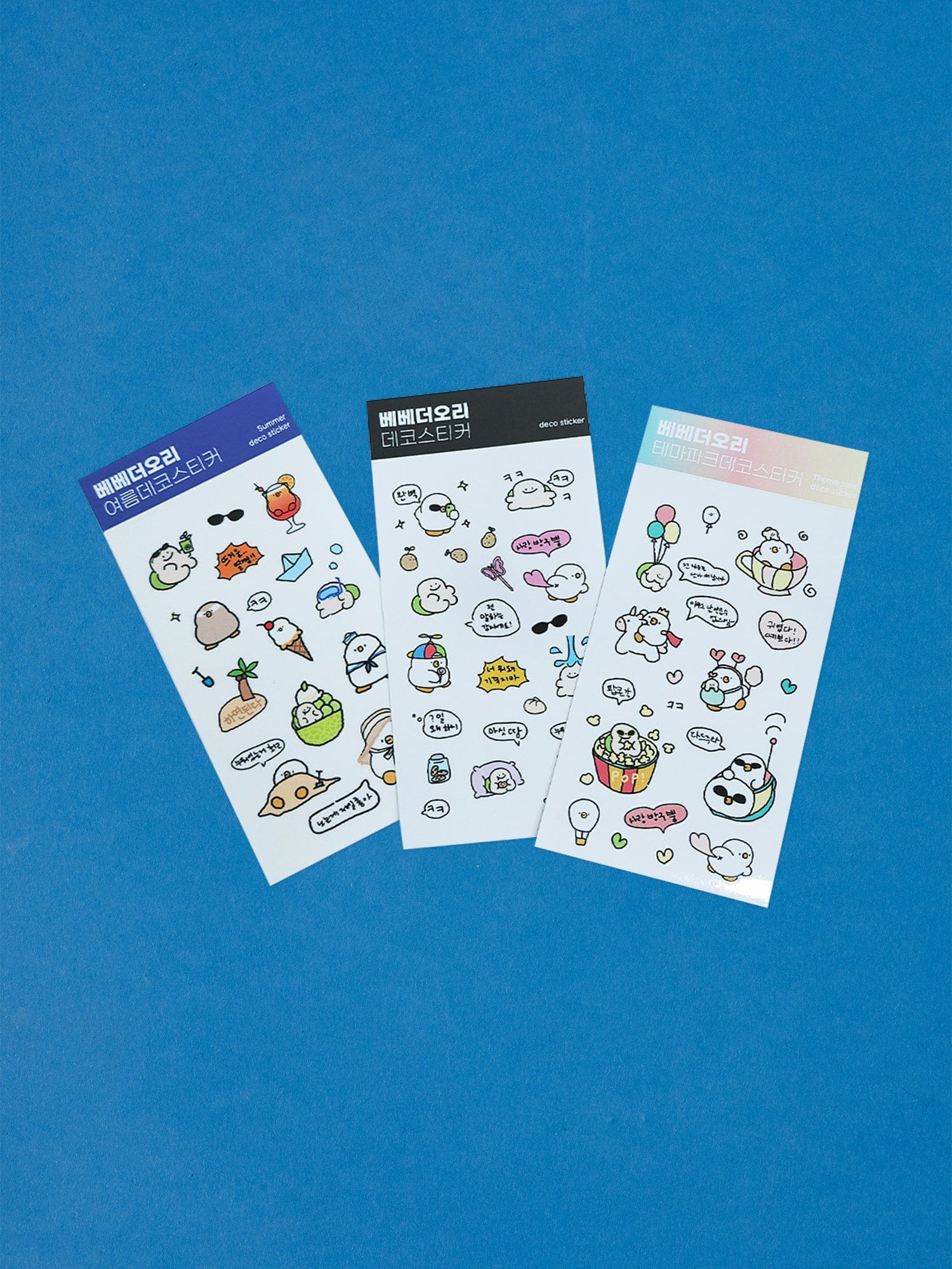 BEBE THE ORI STICKER/CARD 베베더오리 판 스티커