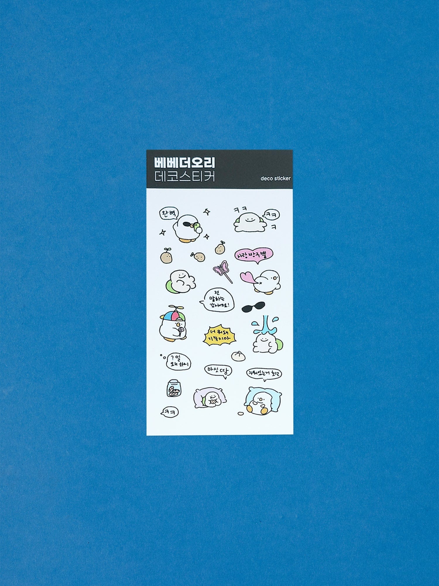 BEBE THE ORI STICKER/CARD VER.1 베베더오리 판 스티커