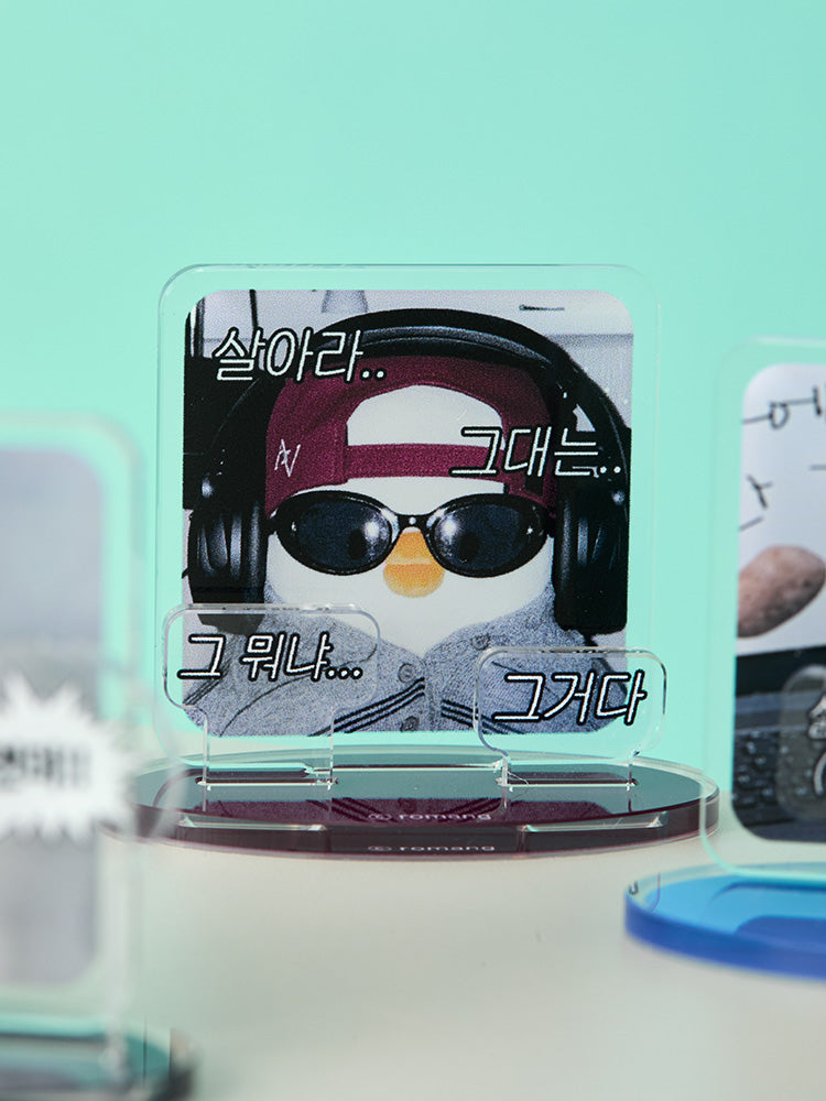 BEBE THE ORI TOY_ 단품 베베더오리 스쿨 랜덤 아크릴 디오라마