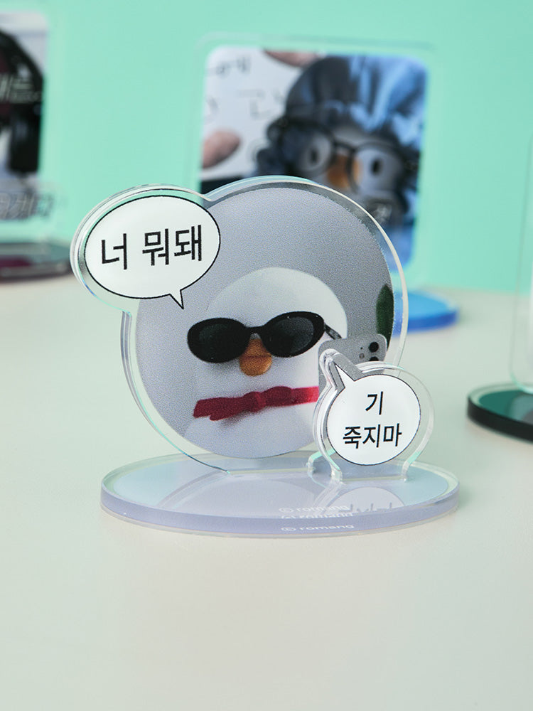 BEBE THE ORI TOY_ 단품 베베더오리 스쿨 랜덤 아크릴 디오라마