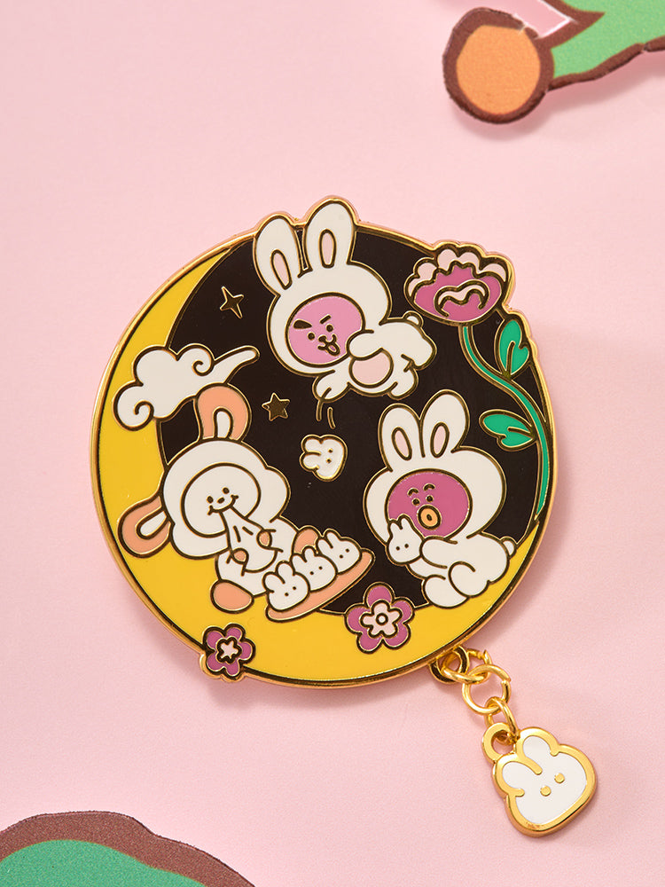 BT21 K-토끼 메탈 마그넷