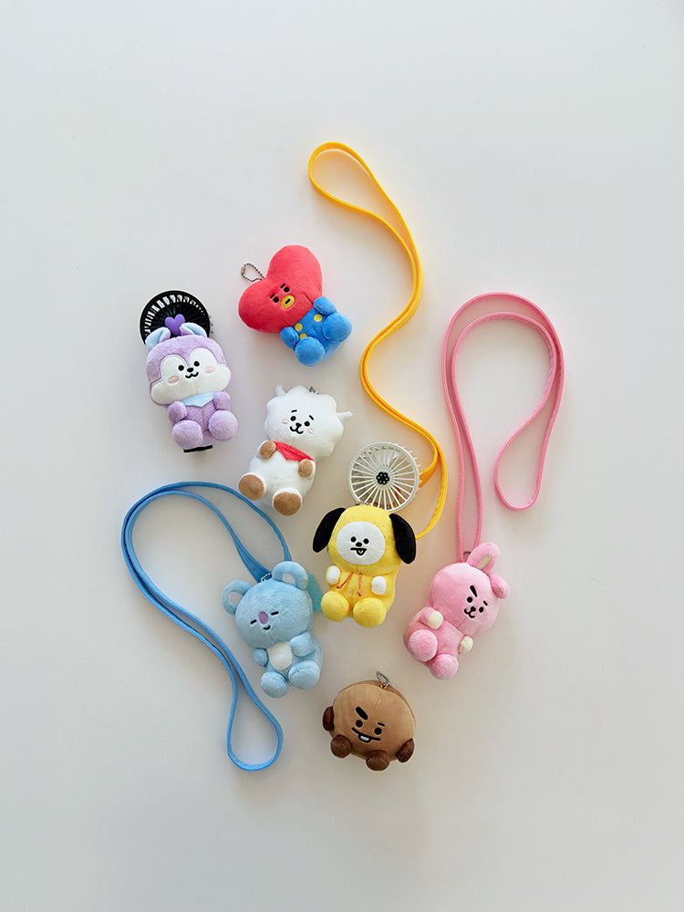 BT21 TRAVEL 2WAY 인형 홀더 키링