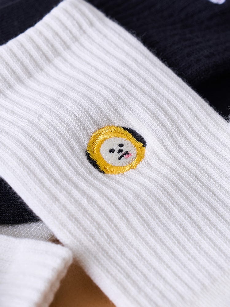 BT21 APPAREL 단품 BT21 CHIMMY 베이직 데일리 자수 양말