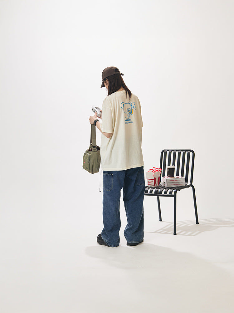 BT21 APPAREL_ BT21 KOYA 베이직 반소매 티셔츠