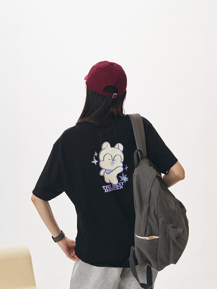 BT21 APPAREL_ BT21 MANG 베이직 반소매 티셔츠