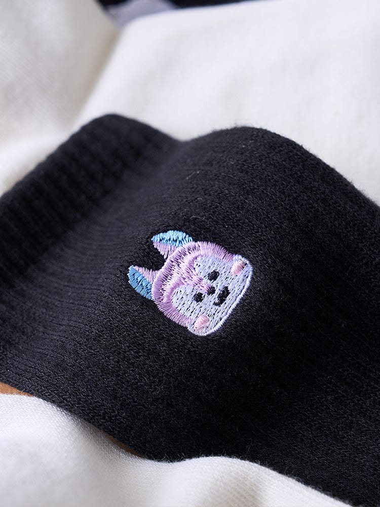 BT21 APPAREL 단품 BT21 MANG 베이직 데일리 자수 양말