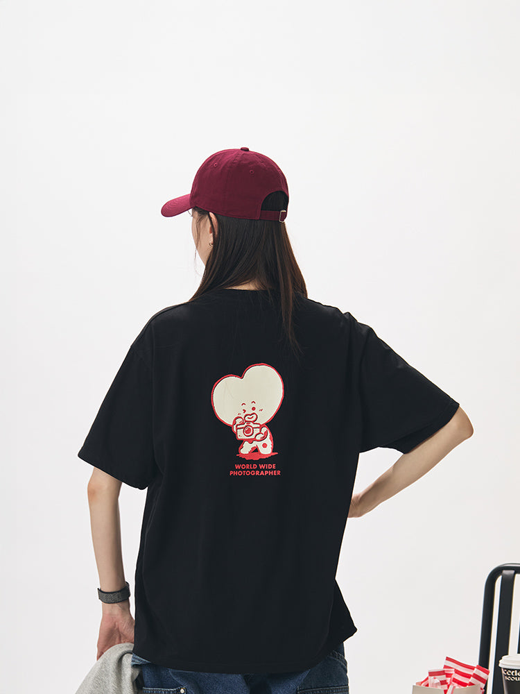 BT21 APPAREL_ BT21 TATA 베이직 반소매 티셔츠