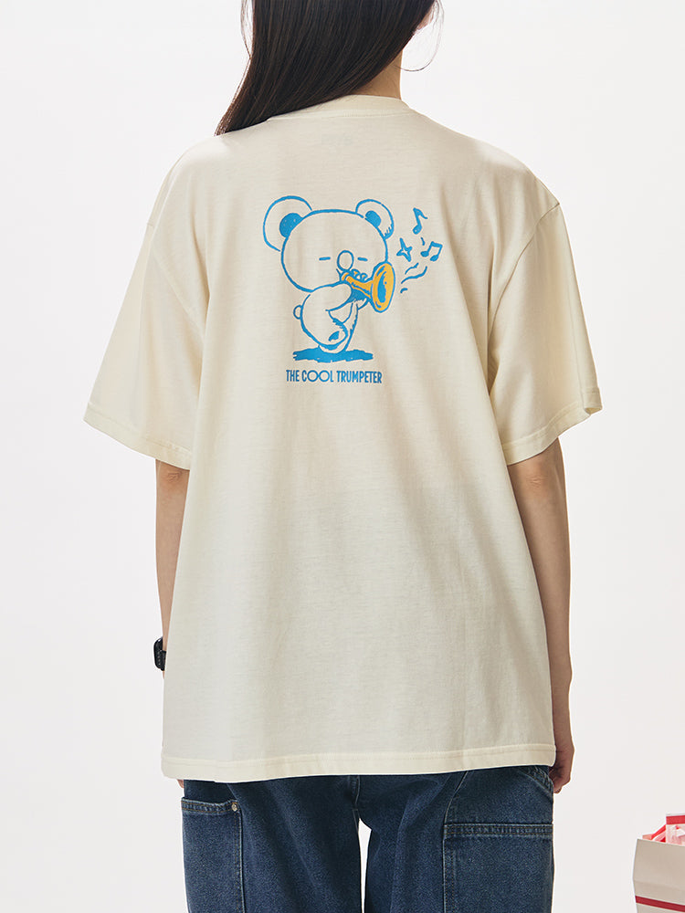 BT21 APPAREL_ M BT21 KOYA 베이직 반소매 티셔츠