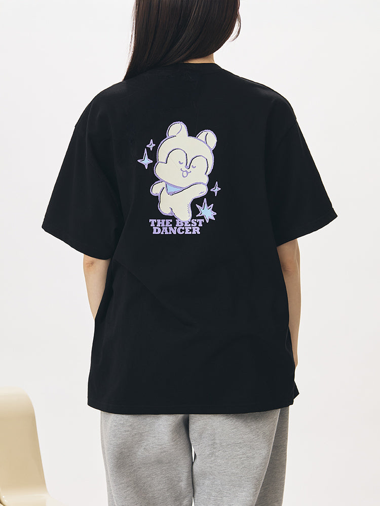 BT21 APPAREL_ M BT21 MANG 베이직 반소매 티셔츠