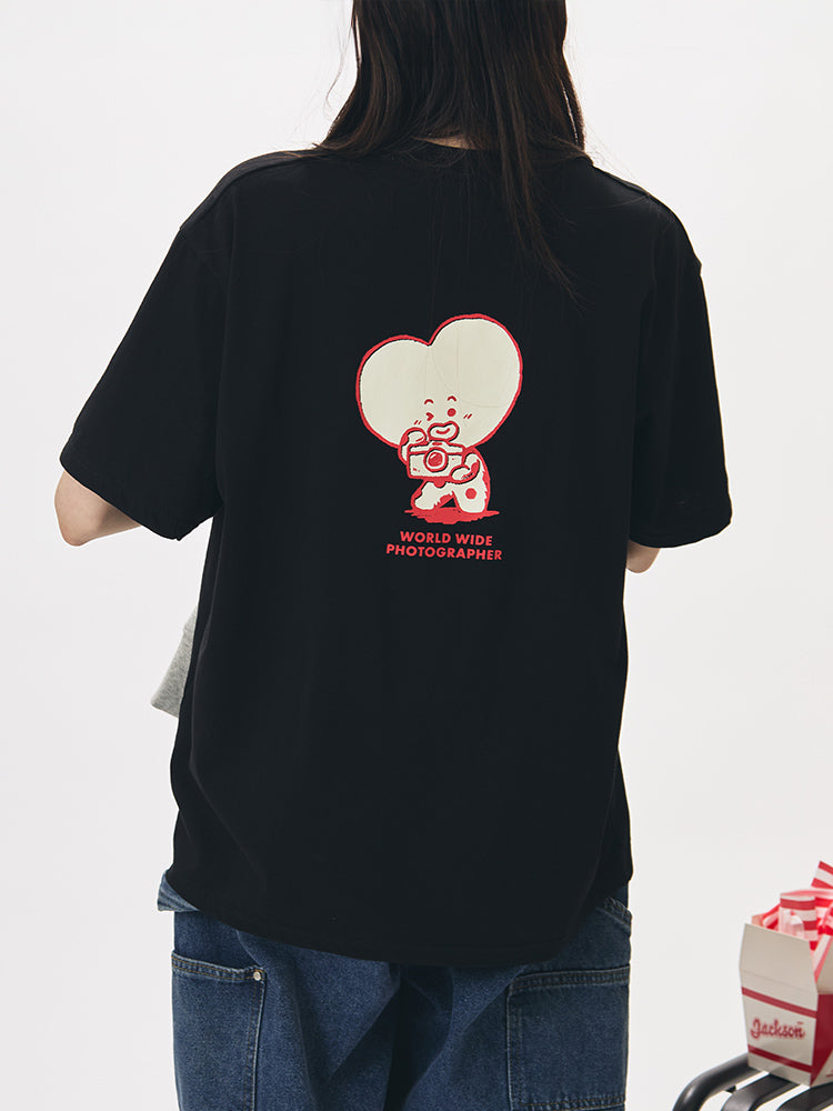 BT21 APPAREL_ M BT21 TATA 베이직 반소매 티셔츠