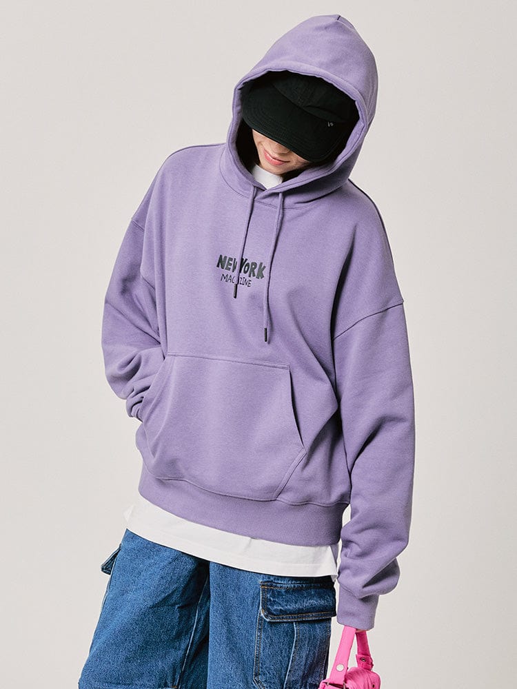 BT21 APPAREL BT21 CITY EDITION 후디 2024 F/W (NY 퍼플)