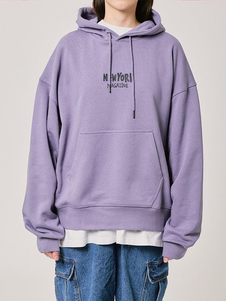 BT21 APPAREL M BT21 CITY EDITION 후디 2024 F/W (NY 퍼플)