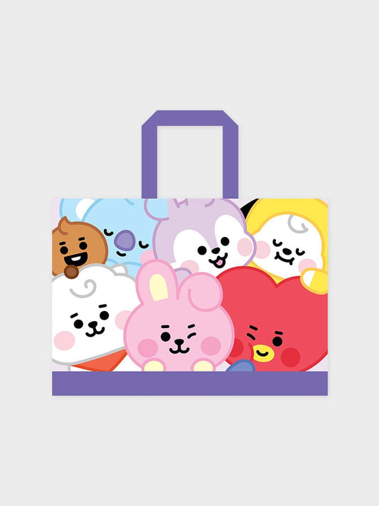 BT21 BAG 단품 BT21 리유저블 쇼퍼백