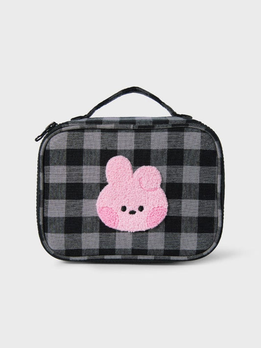 BT21 BAG 단품 BT21 COOKY 미니니 베이직 체크 파우치