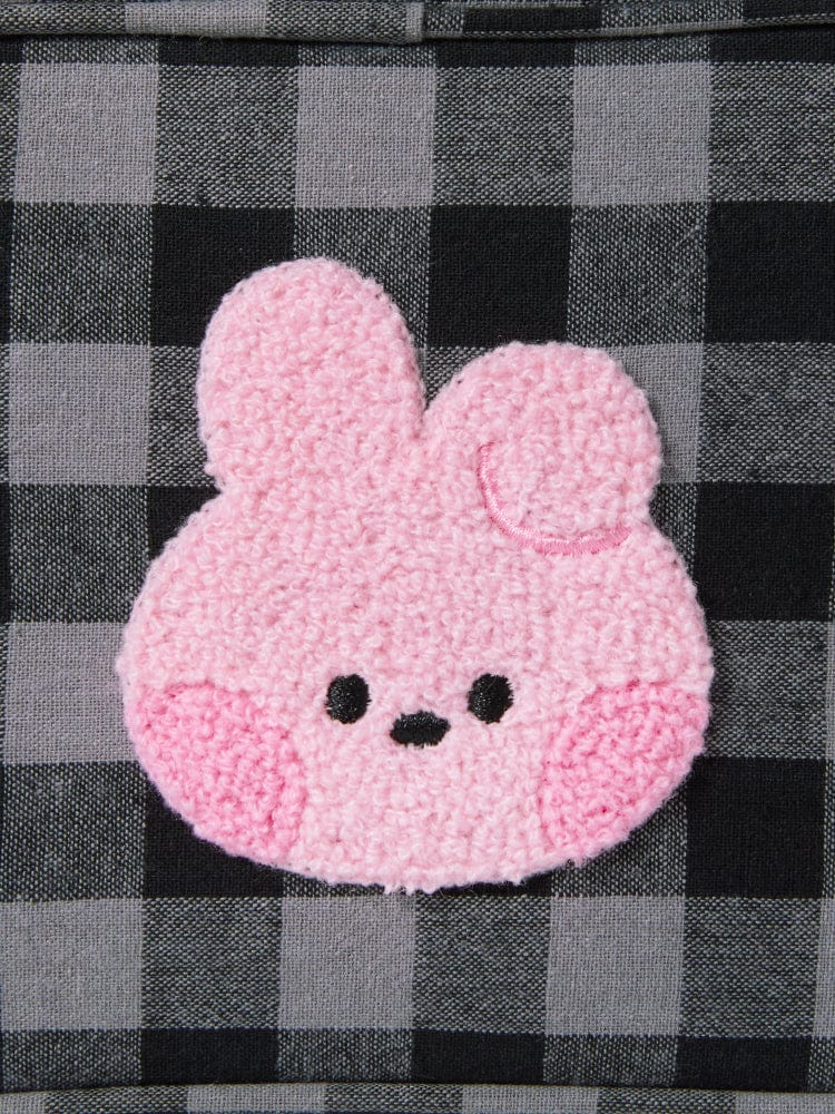 BT21 BAG 단품 BT21 COOKY 미니니 베이직 체크 파우치