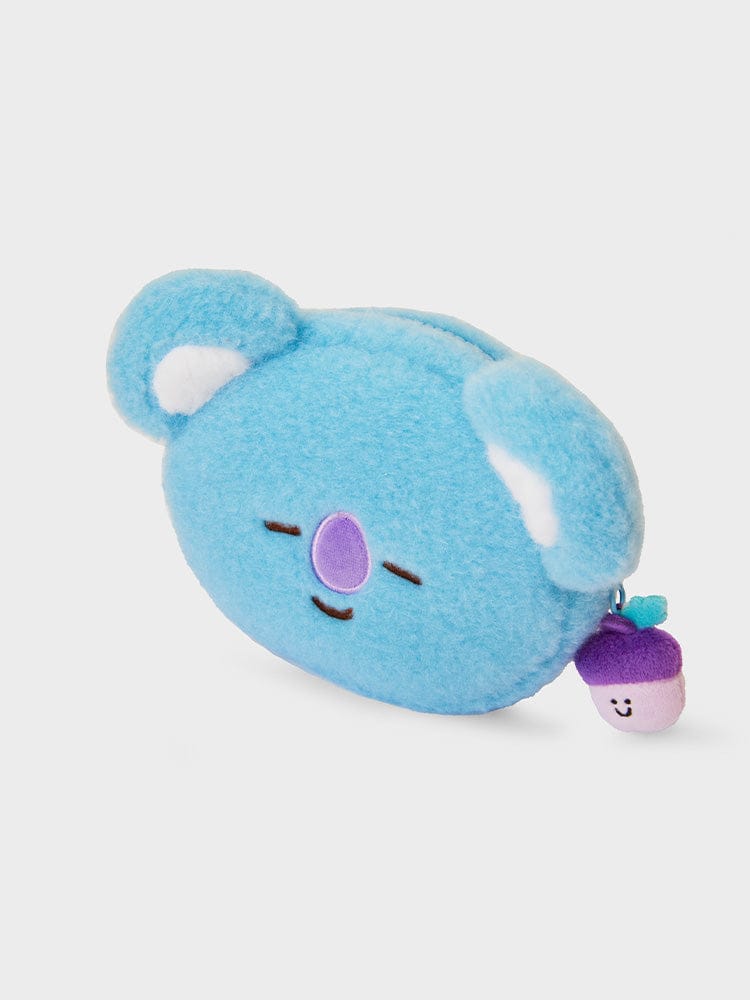 BT21 BAG 단품 [패밀리세일] BT21 KOYA 홉인럽 플러시 파우치
