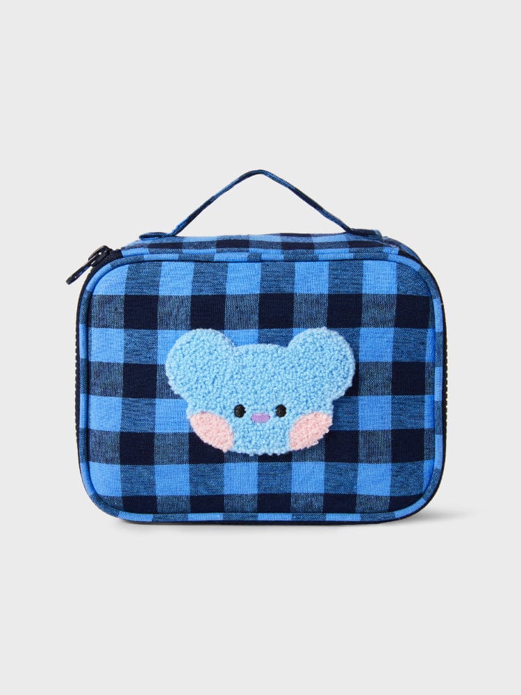 BT21 BAG 단품 BT21 KOYA 미니니 베이직 체크 파우치