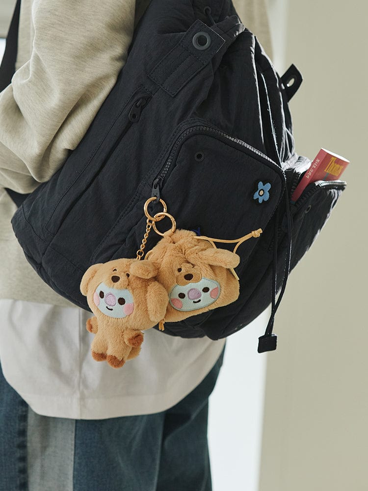 BT21 BAG 단품 BT21 KOYA BABY 플러피 스트링 미니 백참 파우치