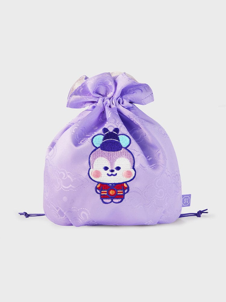 BT21 BAG 단품 [패밀리세일] BT21 MANG BABY K 에디션 2 복주머니 파우치