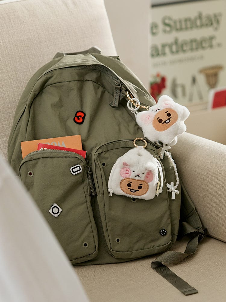 BT21 BAG 단품 BT21 SHOOKY BABY 플러피 스트링 미니 백참 파우치