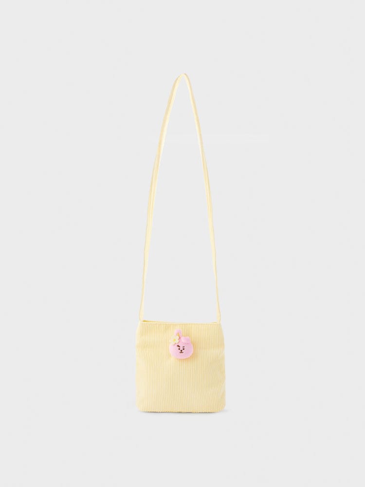 BT21 BAG 단품 [패밀리세일] BT21 SPRING DAYS COOKY 코듀로이 미니 크로스백
