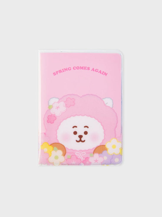 BT21 RJ PASSPORT COVER SPRING DAYS LINE FRIENDS SQUARE