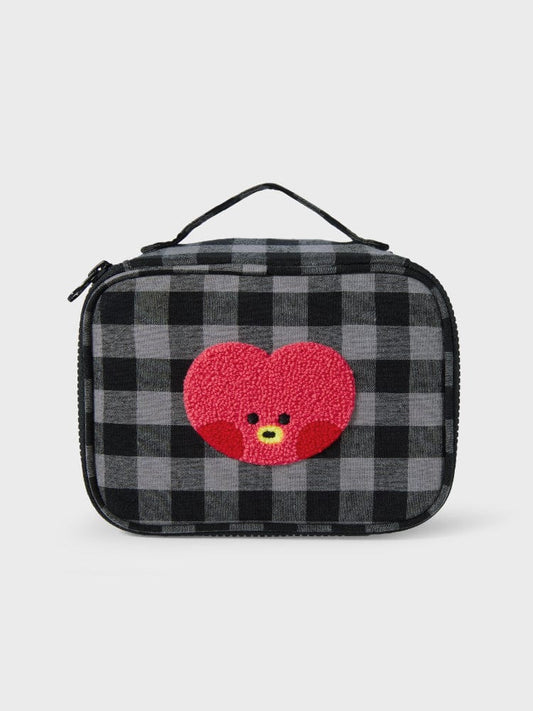 BT21 BAG 단품 BT21 TATA 미니니 베이직 체크 파우치