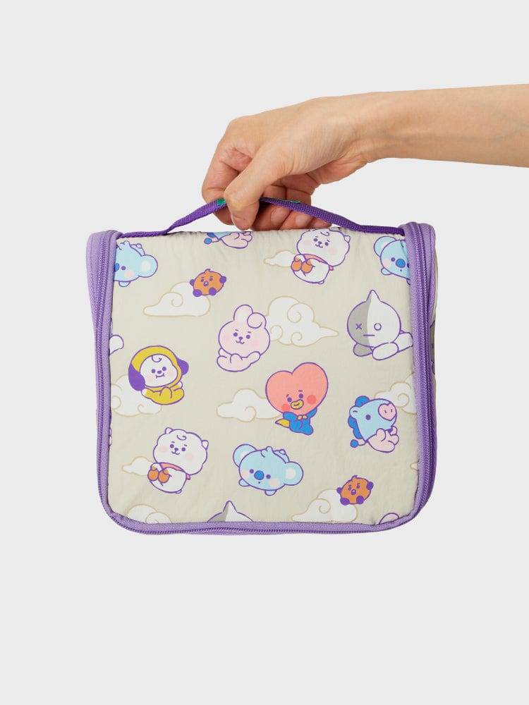 BT21 BAG BT21 BABY TRAVEL POUCH 라인프렌즈 BT21 BABY K 에디션 여행용 멀티 파우치