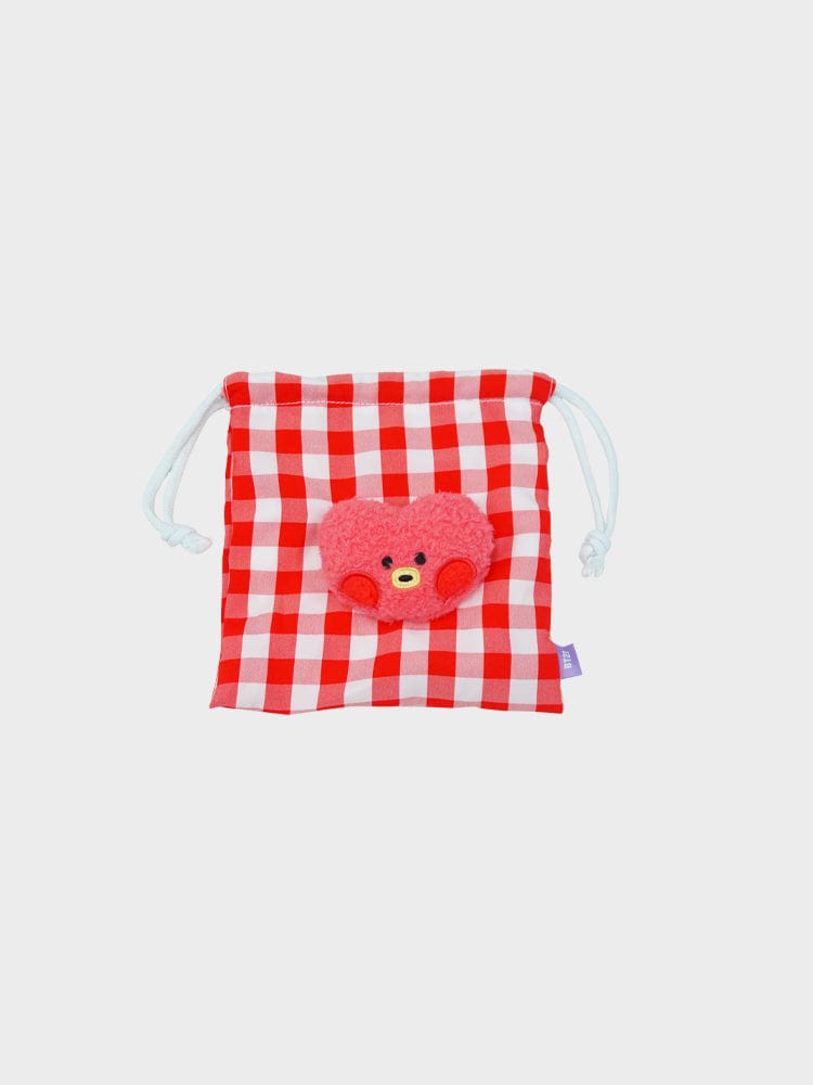 BT21 BAG TATA 라인프렌즈 BT21 TATA 미니니 페이스 파우치