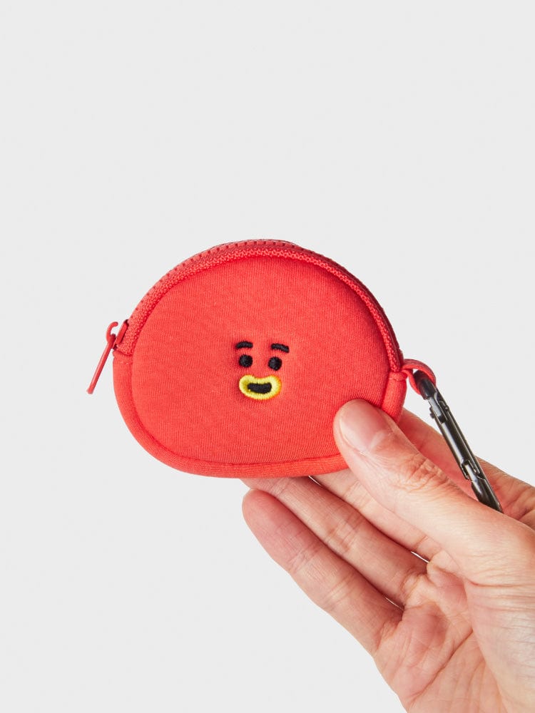 BT21 TATA MINI BAG CHARM POUCH NEW BASIC EDITION LINE FRIENDS SQUARE