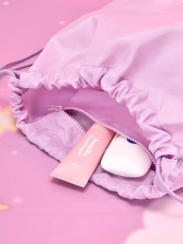 BT21 BEAUTY/ACC_ 단품 BT21 더 저니 투명 포켓 스트링 백팩