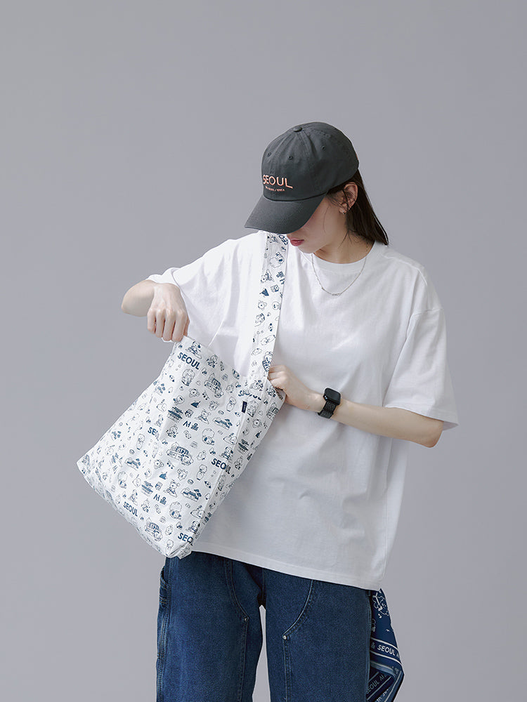 BT21 BEAUTY/ACC_ 단품 BT21 서울 에디션 에코백