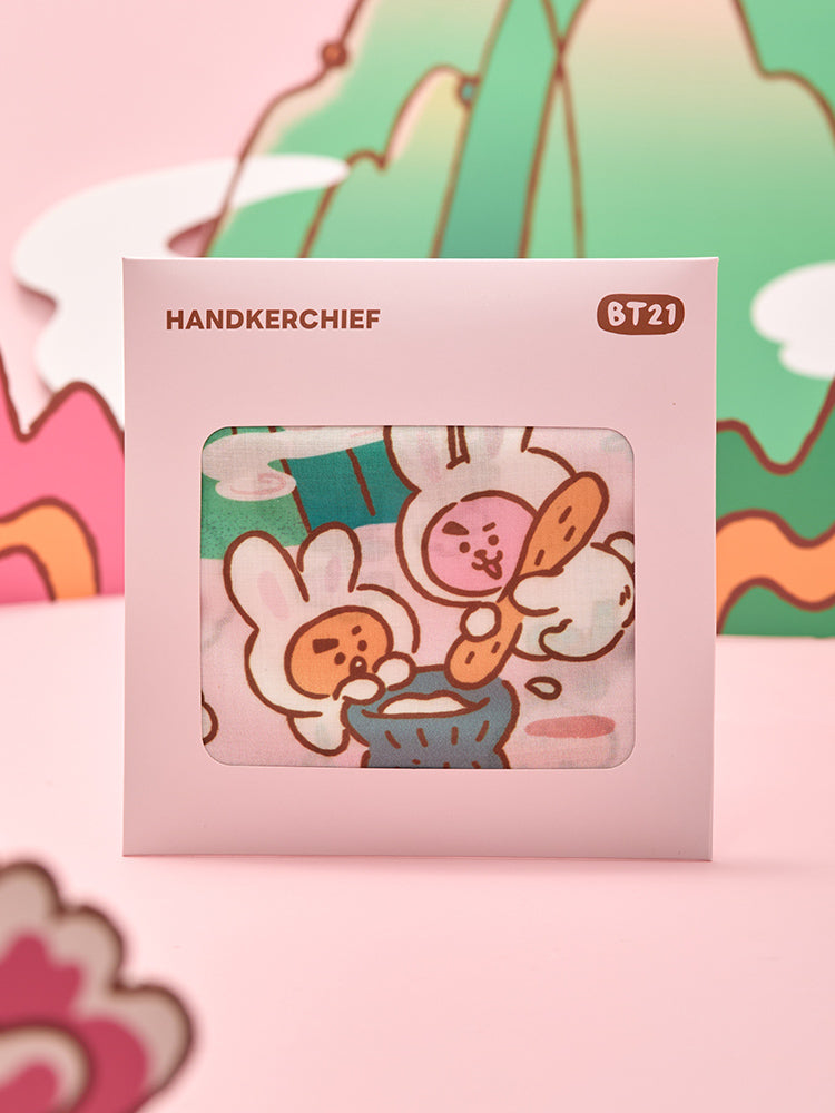 BT21 BEAUTY/ACC_ 손수건 BT21 K-토끼 손수건