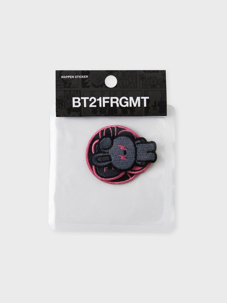 BT21 X FRAGMENT EMBROIDERED PATCH SET (COOKY) – LINE FRIENDS SQUARE