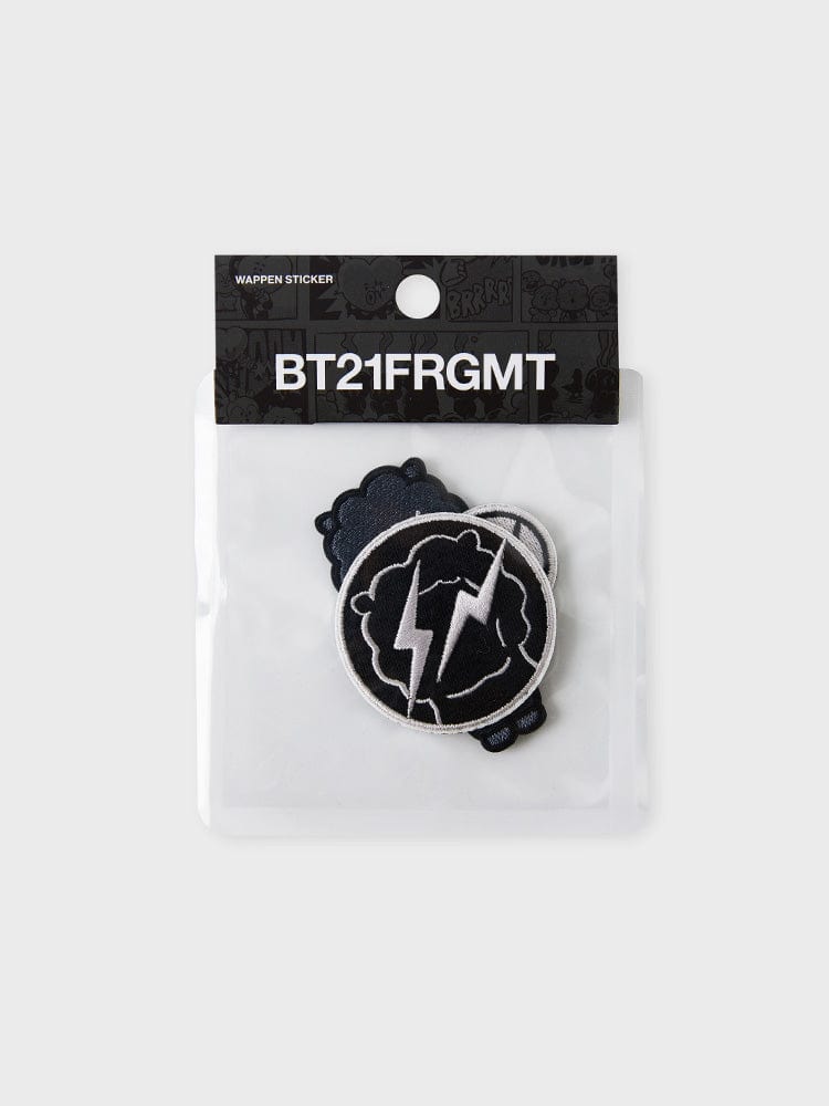 BT21 BEAUTY/ACC 단품 BT21 X FRAGMENT RJ 와펜 세트