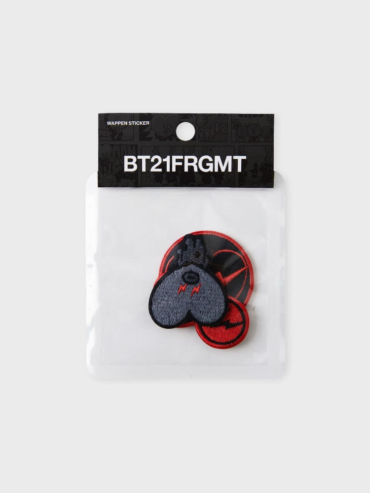 BT21 BEAUTY/ACC 단품 BT21 X FRAGMENT TATA 와펜 세트