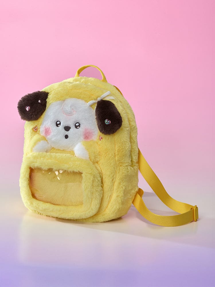 BT21 BEAUTY/ACC_ CHIMMY BT21 BABY 리본드 유 투명 포켓 인형 가방