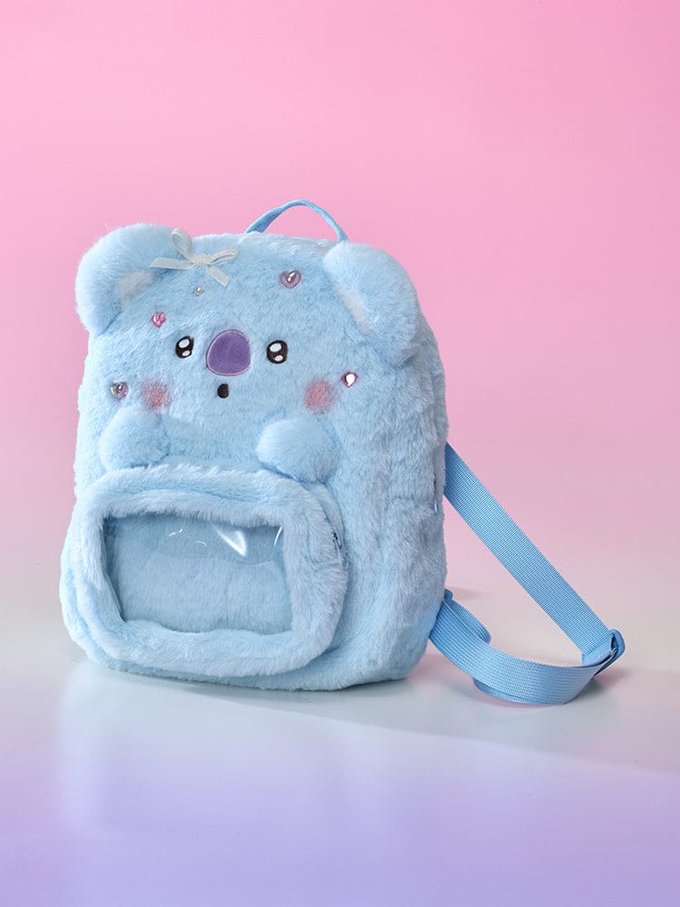BT21 BEAUTY/ACC_ KOYA BT21 BABY 리본드 유 투명 포켓 인형 가방