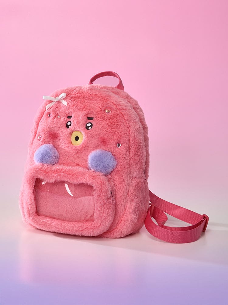 BT21 BEAUTY/ACC_ TATA BT21 BABY 리본드 유 투명 포켓 인형 가방