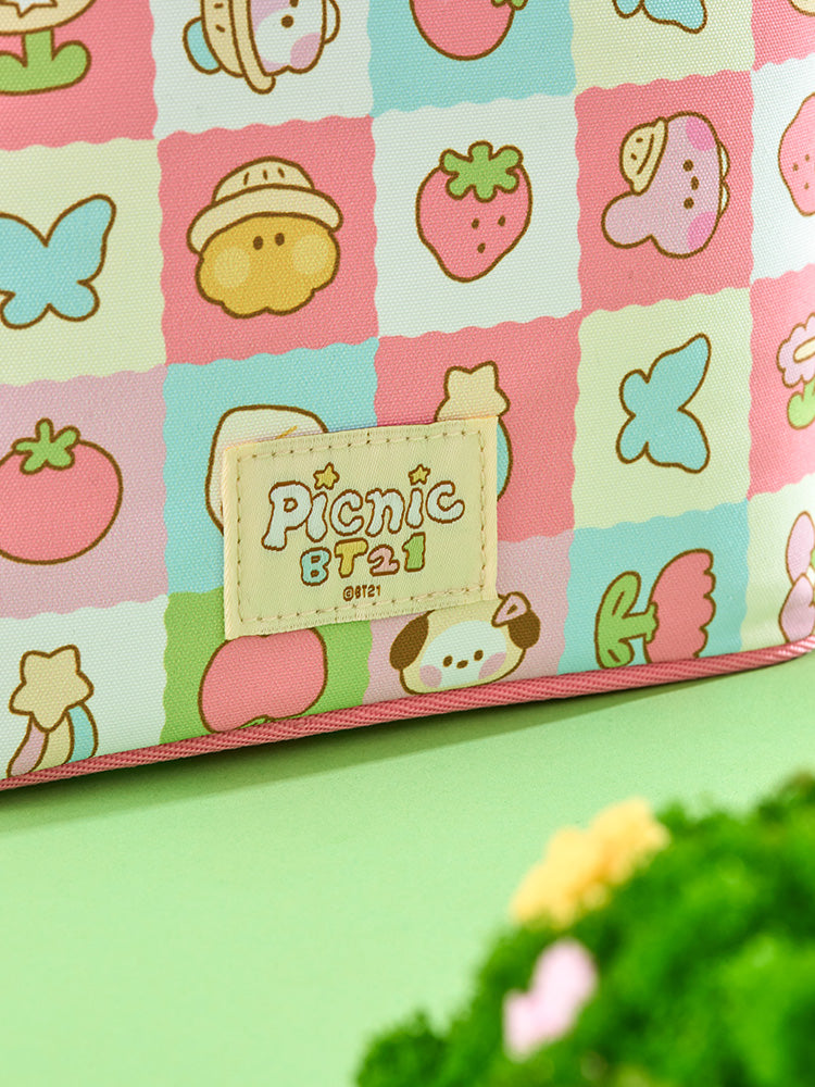 BT21 BEAUTY/ACC_LIVING_ 단품 BT21 미니 미니니 피크닉 메이트 보냉백