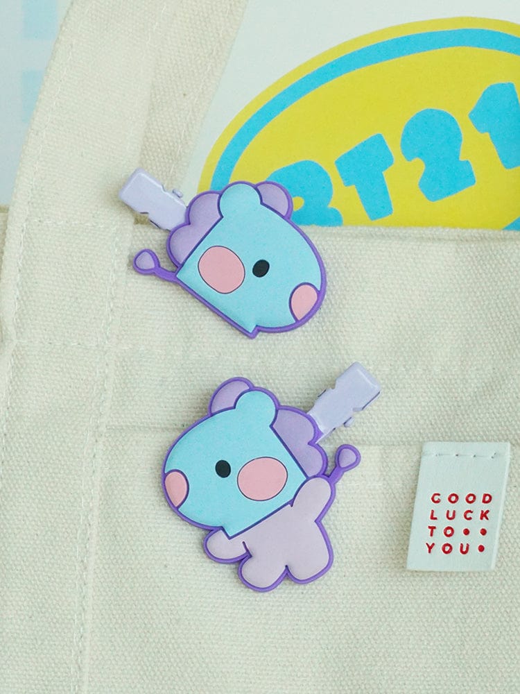 BT21 BEAUTY/ACC MANG 라인프렌즈 BT21 MANG 미니니 헤어클립