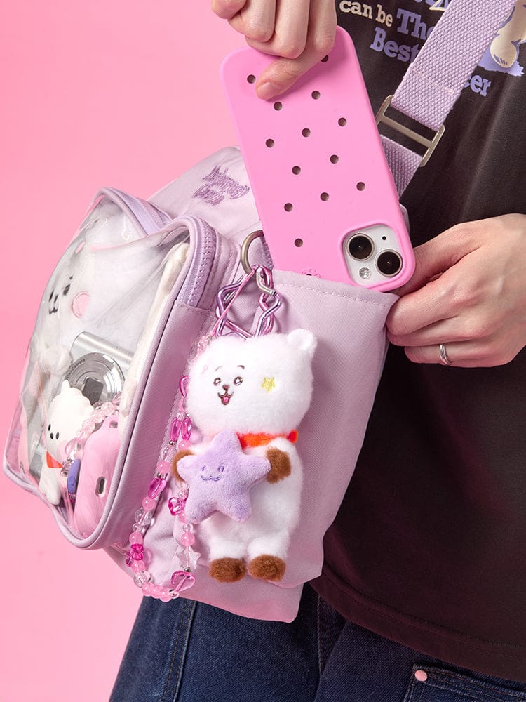 BT21 CLEAR POCKET MULTI CROSSBODY BAG THE JOURNEY – LINE FRIENDS