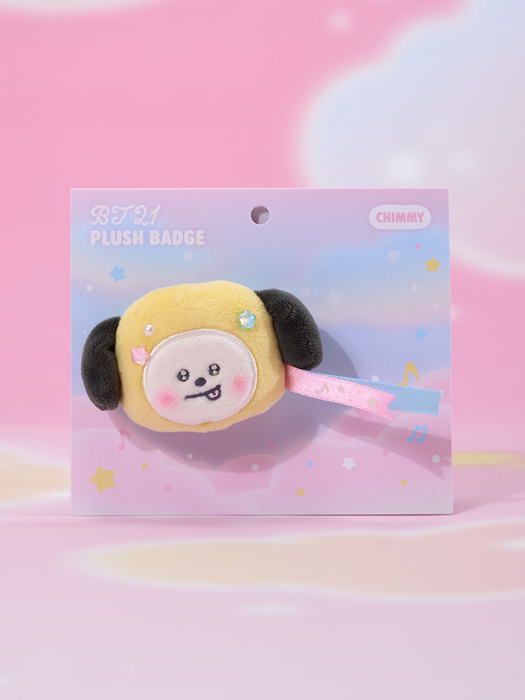 BT21 비욘드 더 저니 인형 뱃지