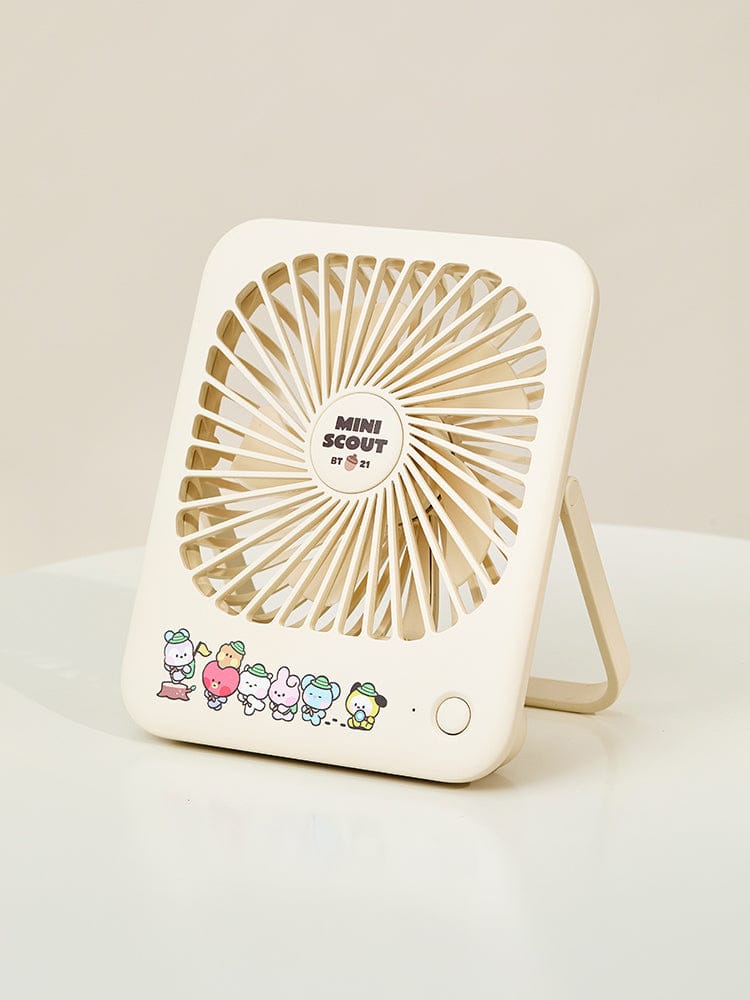 BT21 DIGITAL/ACC 단품 BT21 미니니 스카웃 탁상용 선풍기