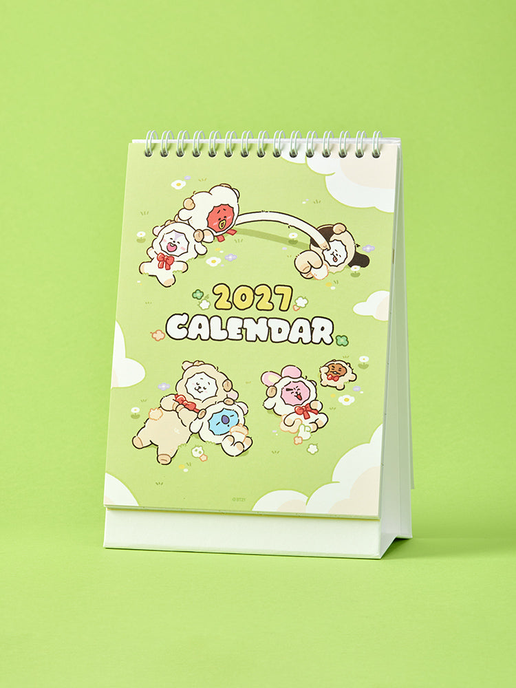 BT21 FLUFFY NEW YEAR 2027 탁상 캘린더