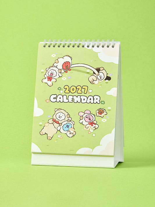 BT21 FLUFFY NEW YEAR 2027 탁상 캘린더