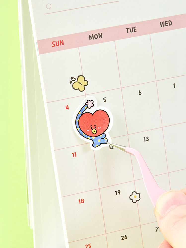 BT21 FLUFFY NEW YEAR 2027 탁상 캘린더